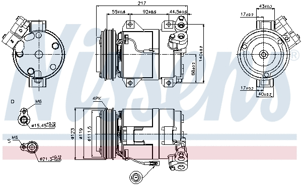 Compressor, air conditioning