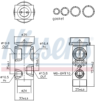 Expansion Valve, air conditioning
