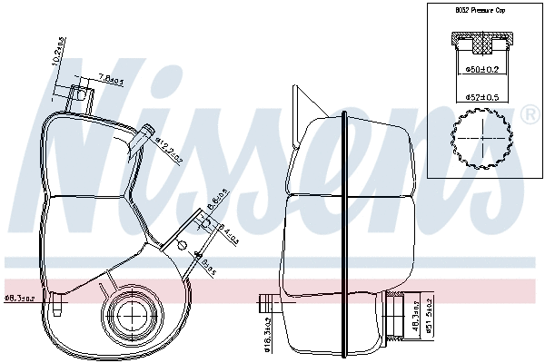 Expansion Tank, coolant (996174)