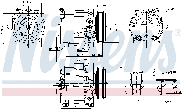 Compressor, air conditioning