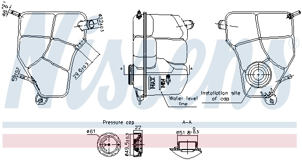 Expansion Tank, coolant (996360)