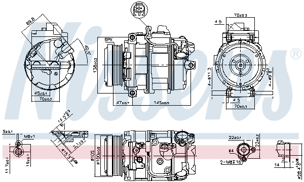 Compressor, air conditioning