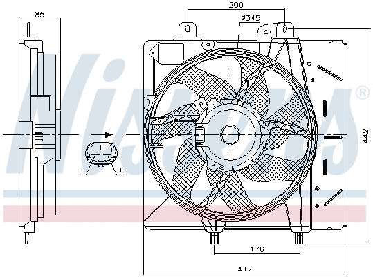 Fan, engine cooling