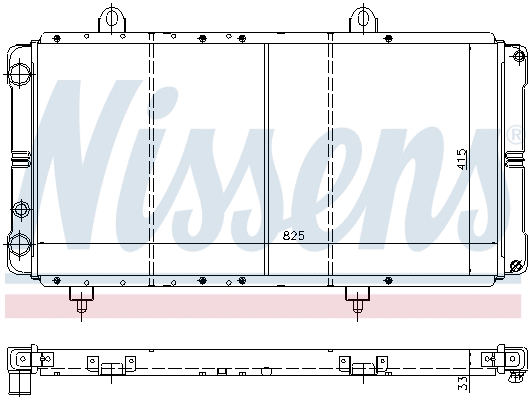 Radiator, engine cooling (695357)