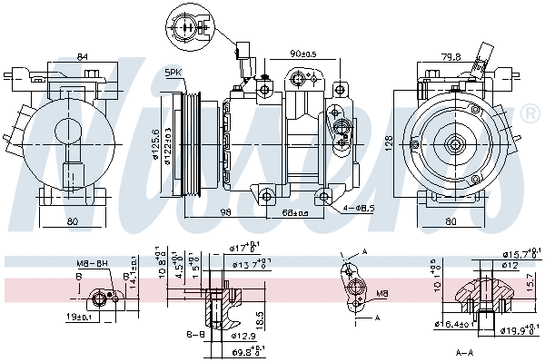 Compressor, air conditioning