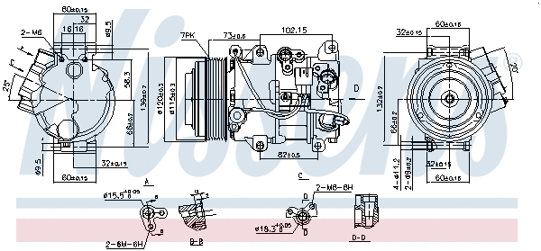 Compressor, air conditioning