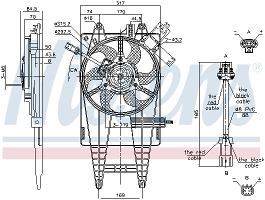 Fan, engine cooling