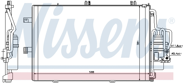 Condenser, air conditioning