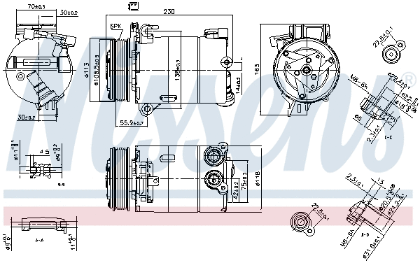 Compressor, air conditioning
