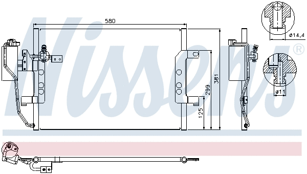 Condenser, air conditioning