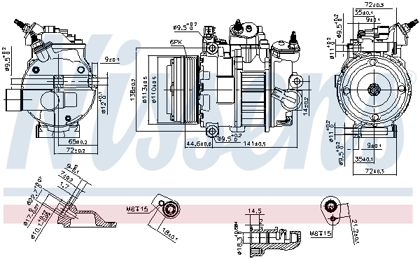 Compressor, air conditioning