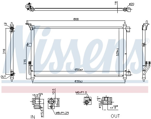 Condenser, air conditioning
