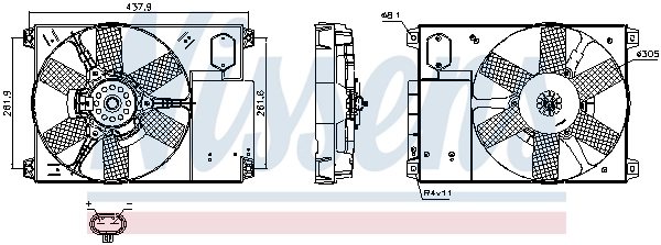 Fan, engine cooling