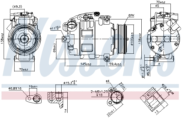 Compressor, air conditioning
