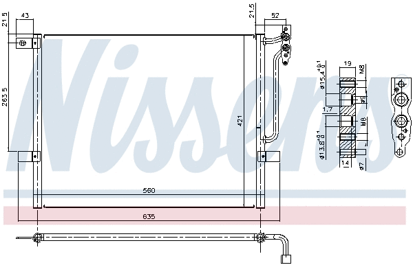 Condenser, air conditioning