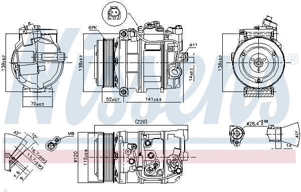 Compressor, air conditioning