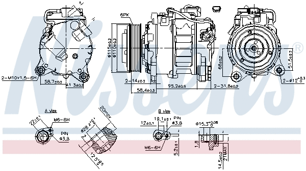 Compressor, air conditioning