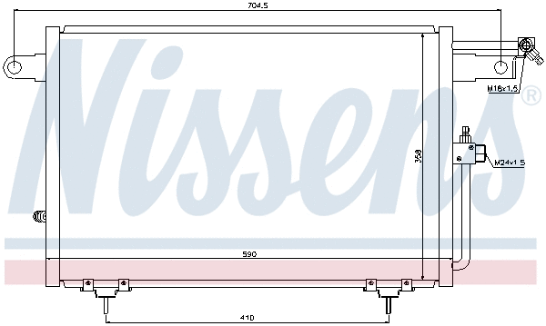 Condenser, air conditioning