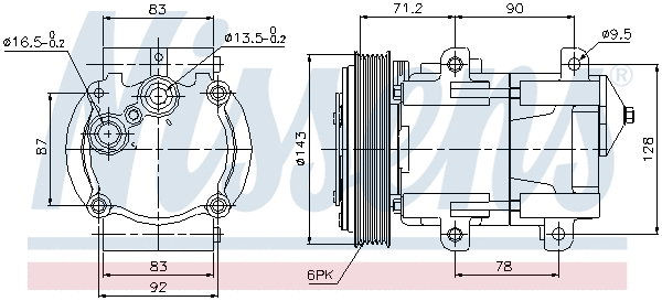 Compressor, air conditioning