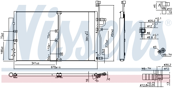 Condenser, air conditioning