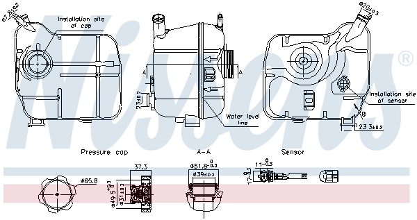 Expansion Tank, coolant (996239)
