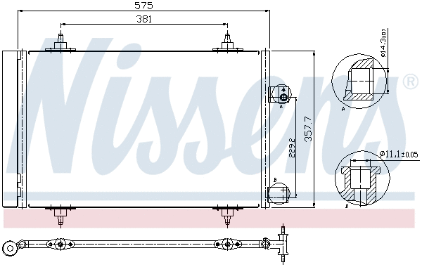 Condenser, air conditioning
