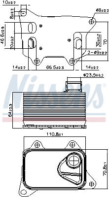 Oil Cooler, engine oil