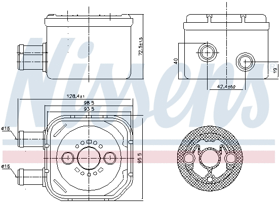 Oil Cooler, engine oil