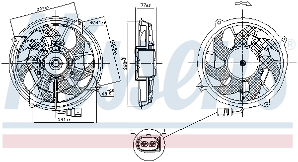 Fan, engine cooling