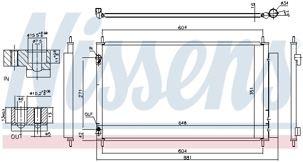 Condenser, air conditioning