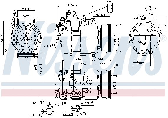 Compressor, air conditioning