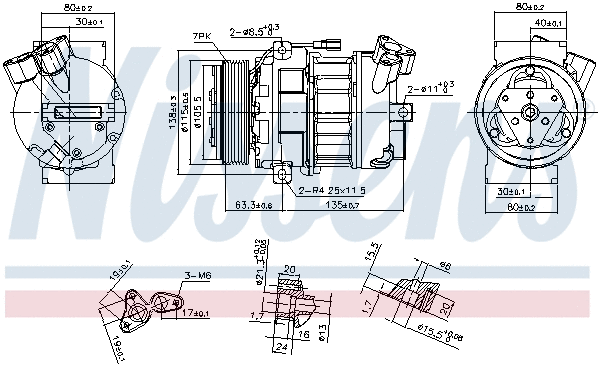 Compressor, air conditioning