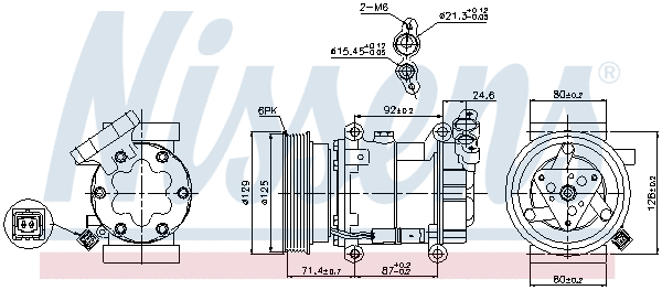 Compressor, air conditioning
