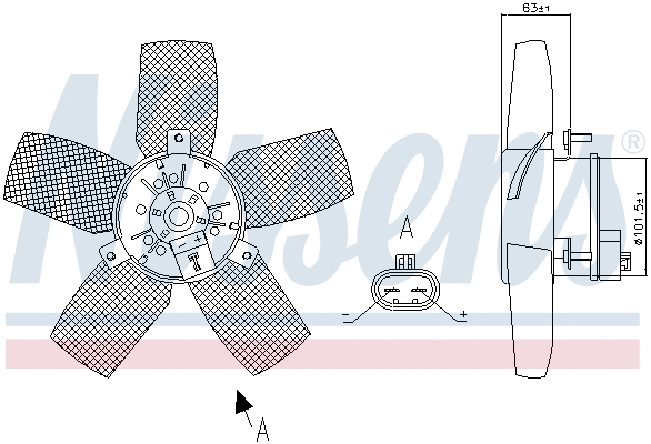 Fan, engine cooling