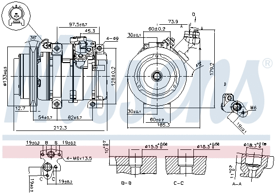 Compressor, air conditioning