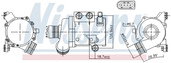 Water Pump, engine cooling