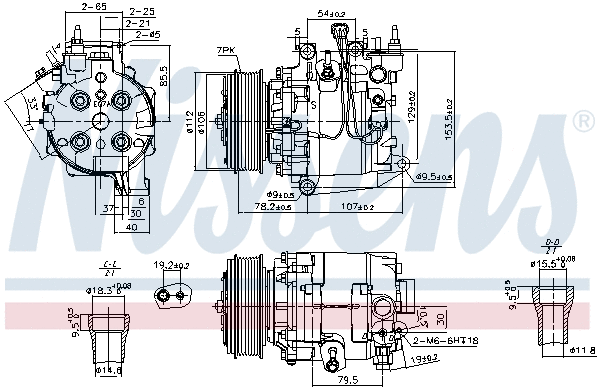 Compressor, air conditioning