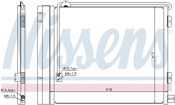 Condenser, air conditioning