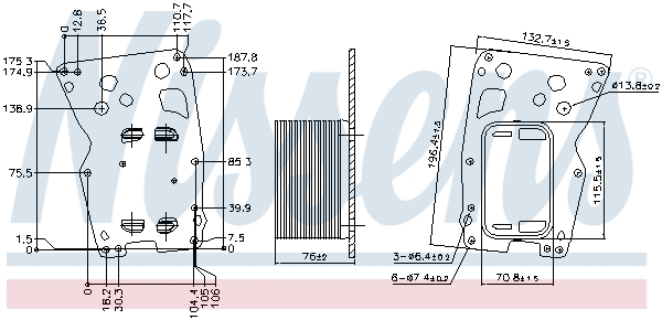Oil Cooler, engine oil