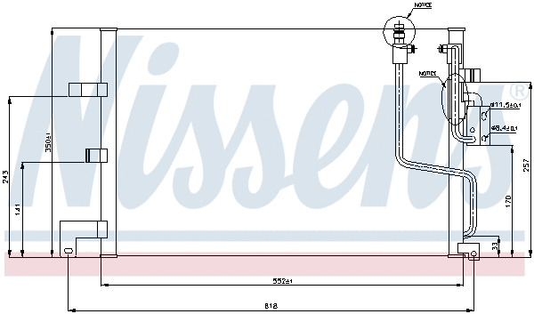 Condenser, air conditioning (94259)