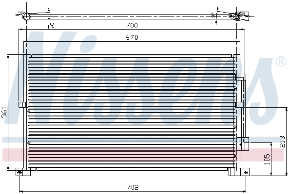 Condenser, air conditioning