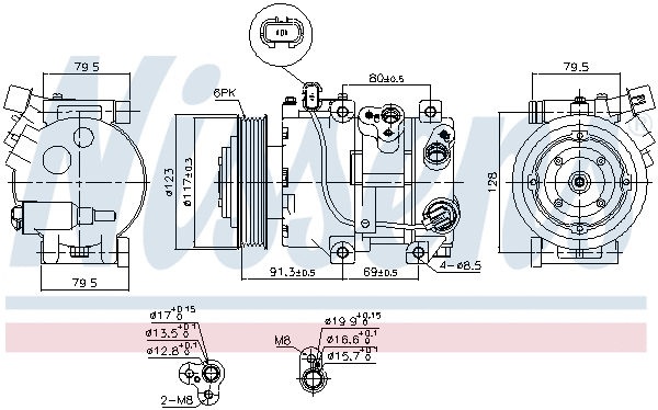 Compressor, air conditioning