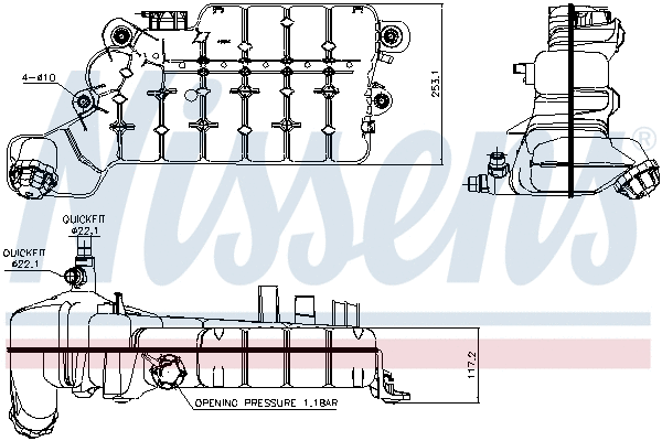 Expansion Tank, coolant