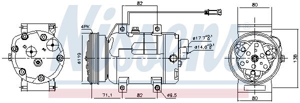 Compressor, air conditioning