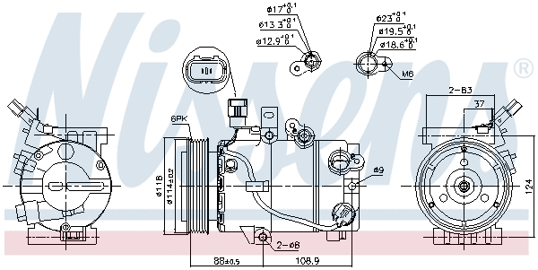 Compressor, air conditioning