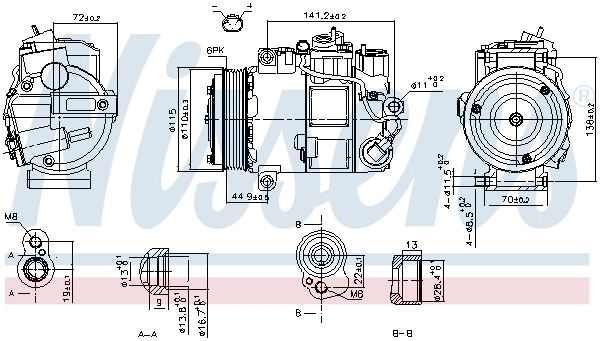 Compressor, air conditioning