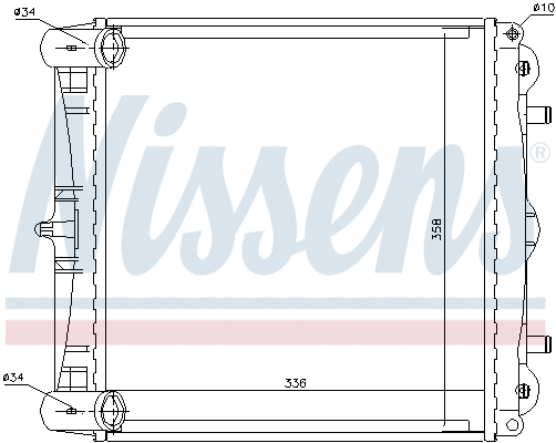 Radiator, engine cooling