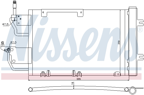 Condenser, air conditioning