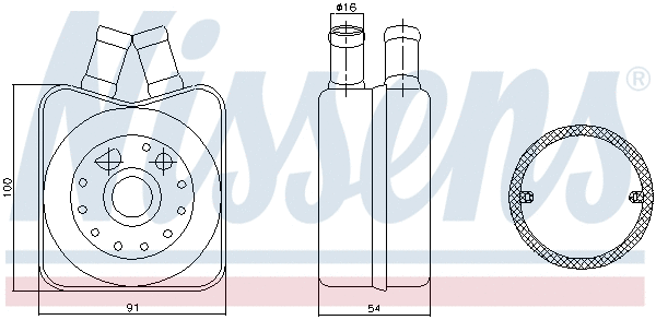 Oil Cooler, engine oil