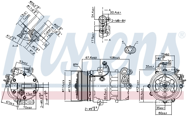 Compressor, air conditioning